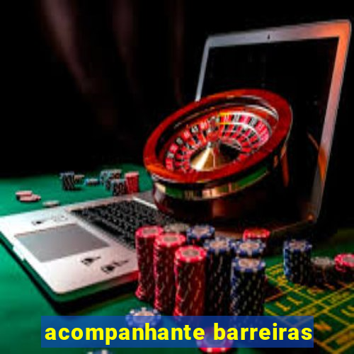 acompanhante barreiras